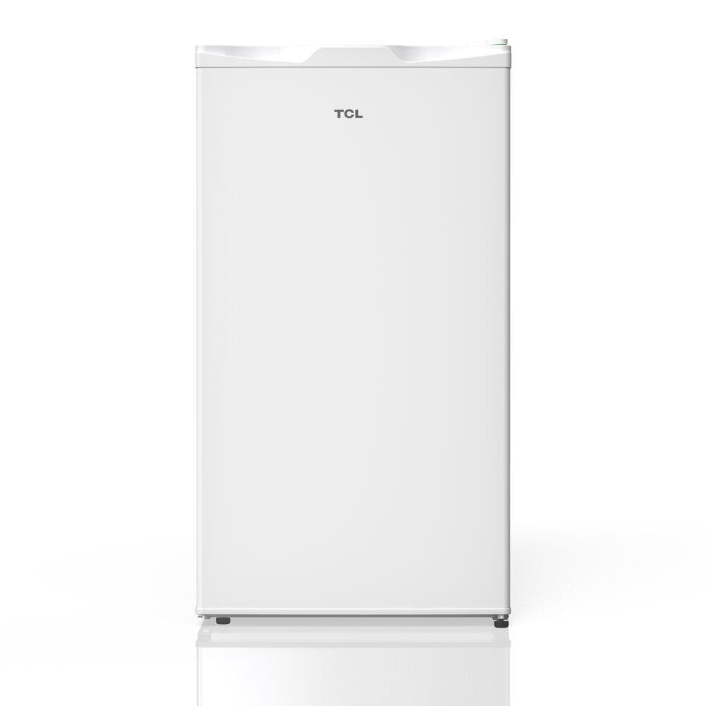 TCL 3.1 Cu. Ft. Compact Single Door Refrigerator in White, Compact