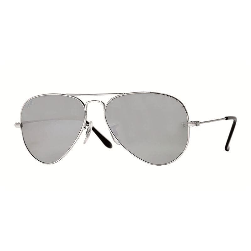 Original Aviator Sunglasses - (Silver Crystal Grey)