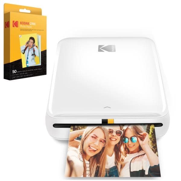 Step Mobile Instant Photo Printer 2x3" (White)