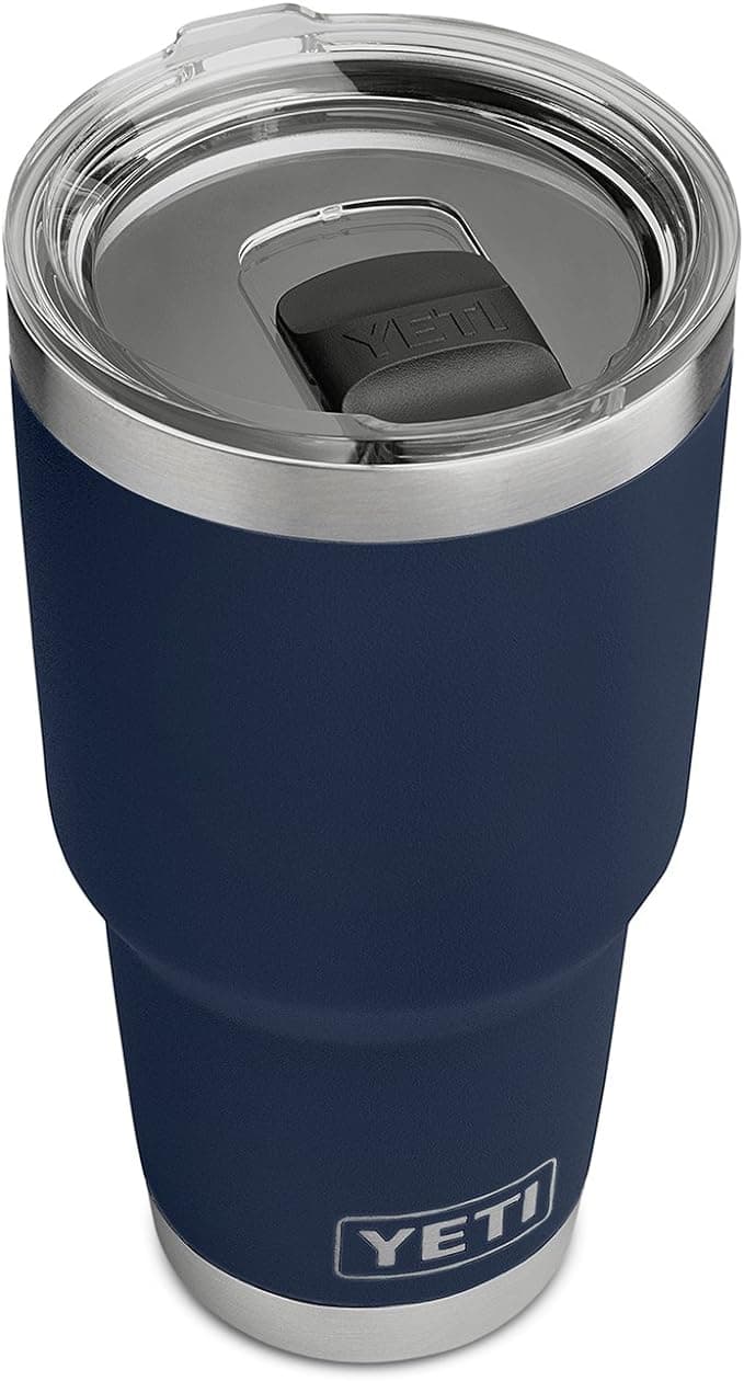 Yeti Rambler 30 oz Tumbler Navy w Magslider Lid
