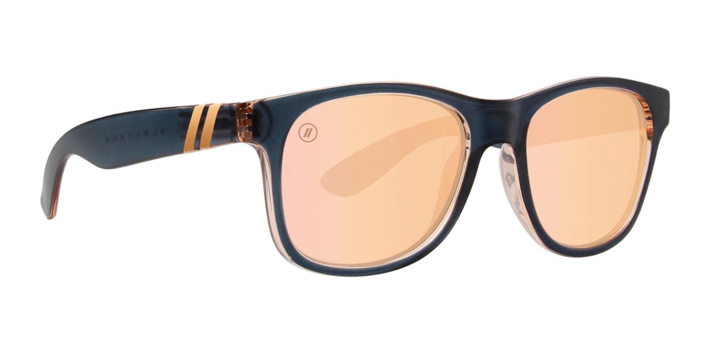 Blenders - M Class X2 Crystal Wave Sunglasses - (Frame) Matte Cool Gray; (Lens) Champagne Mirror