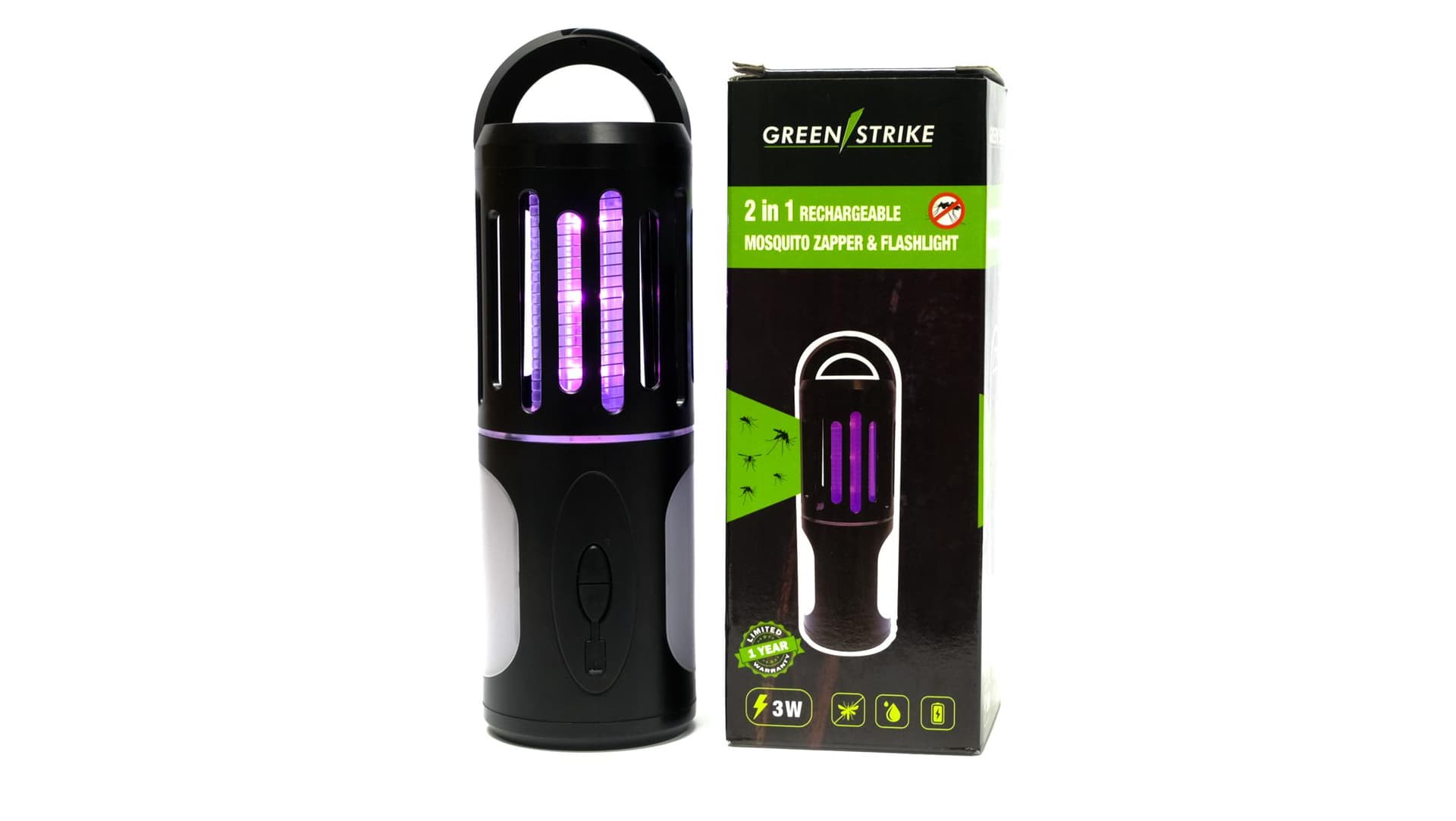 2 IN 1 Rechargable mosquito Zapper and Flash light