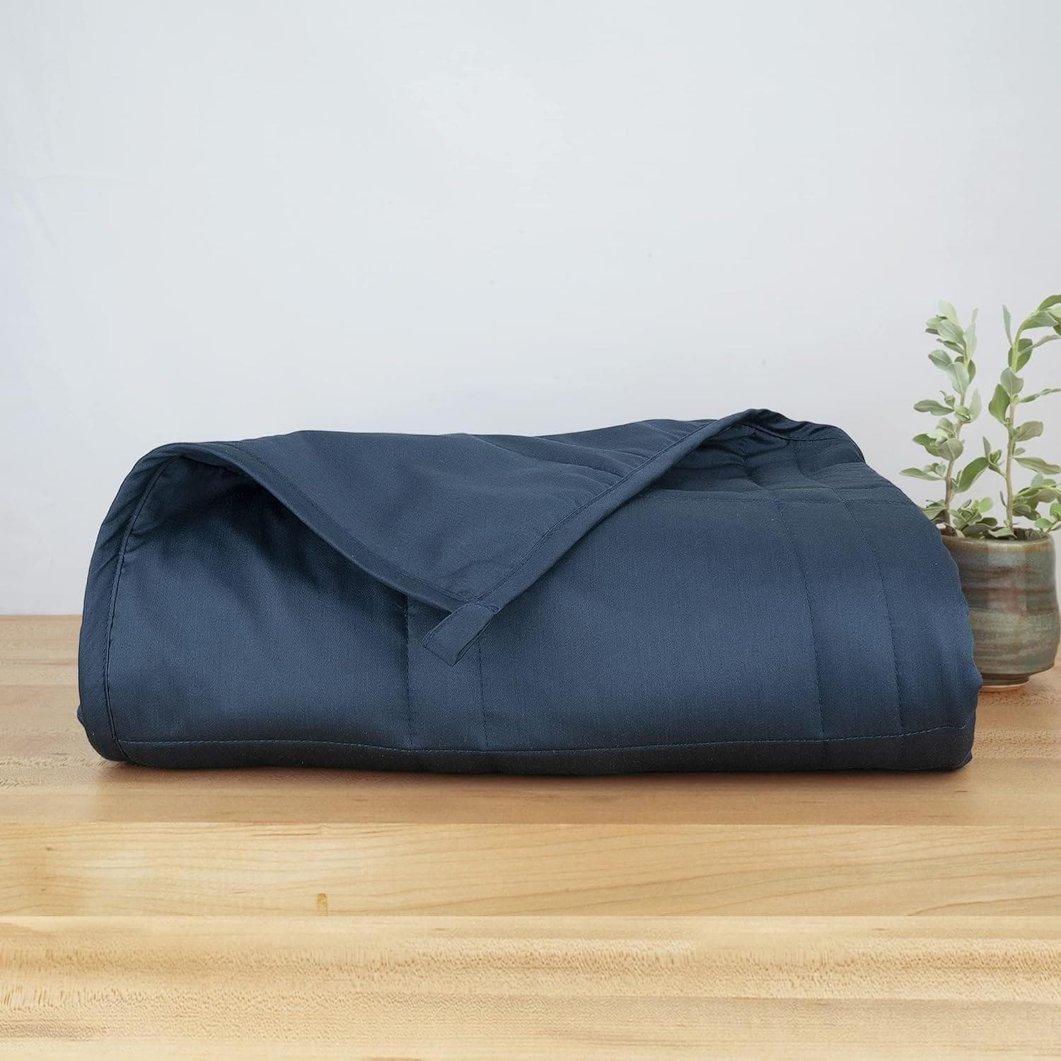 25lb King Weighted Blanket Luna Blue