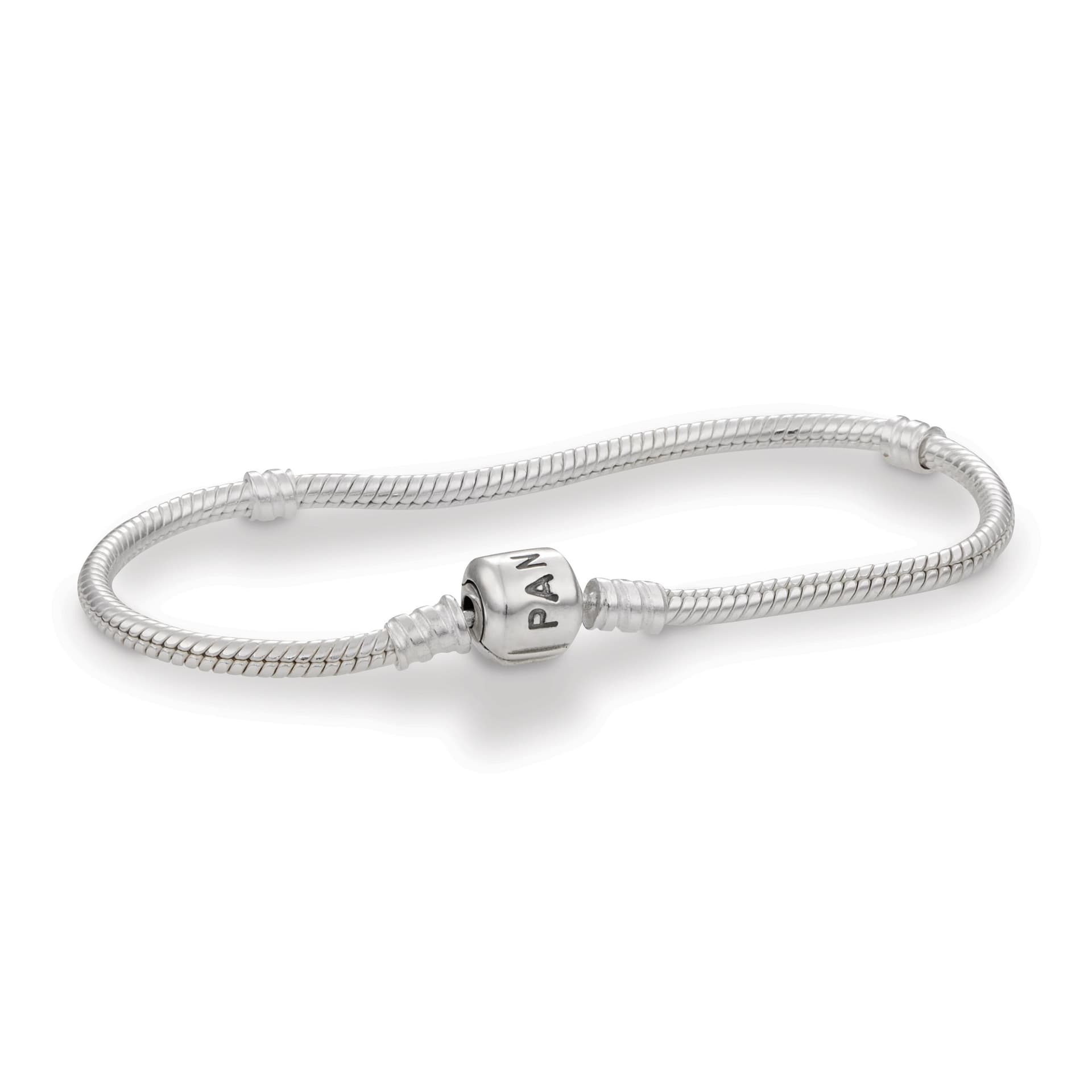 Iconic Silver Charm Bracelet Size 7.9"