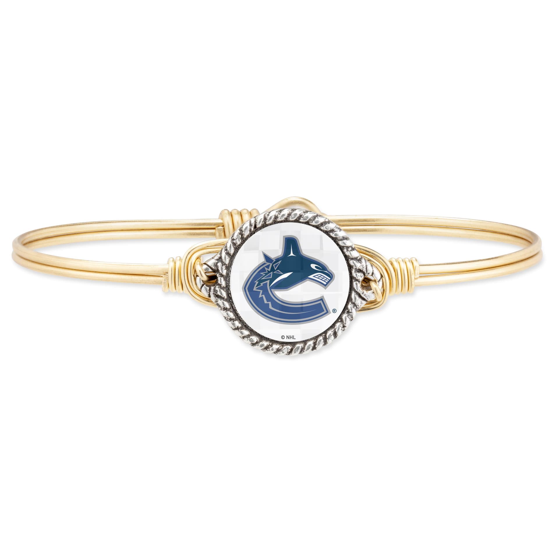 Vancouver Canucks Bangle Bracelet Size Petite