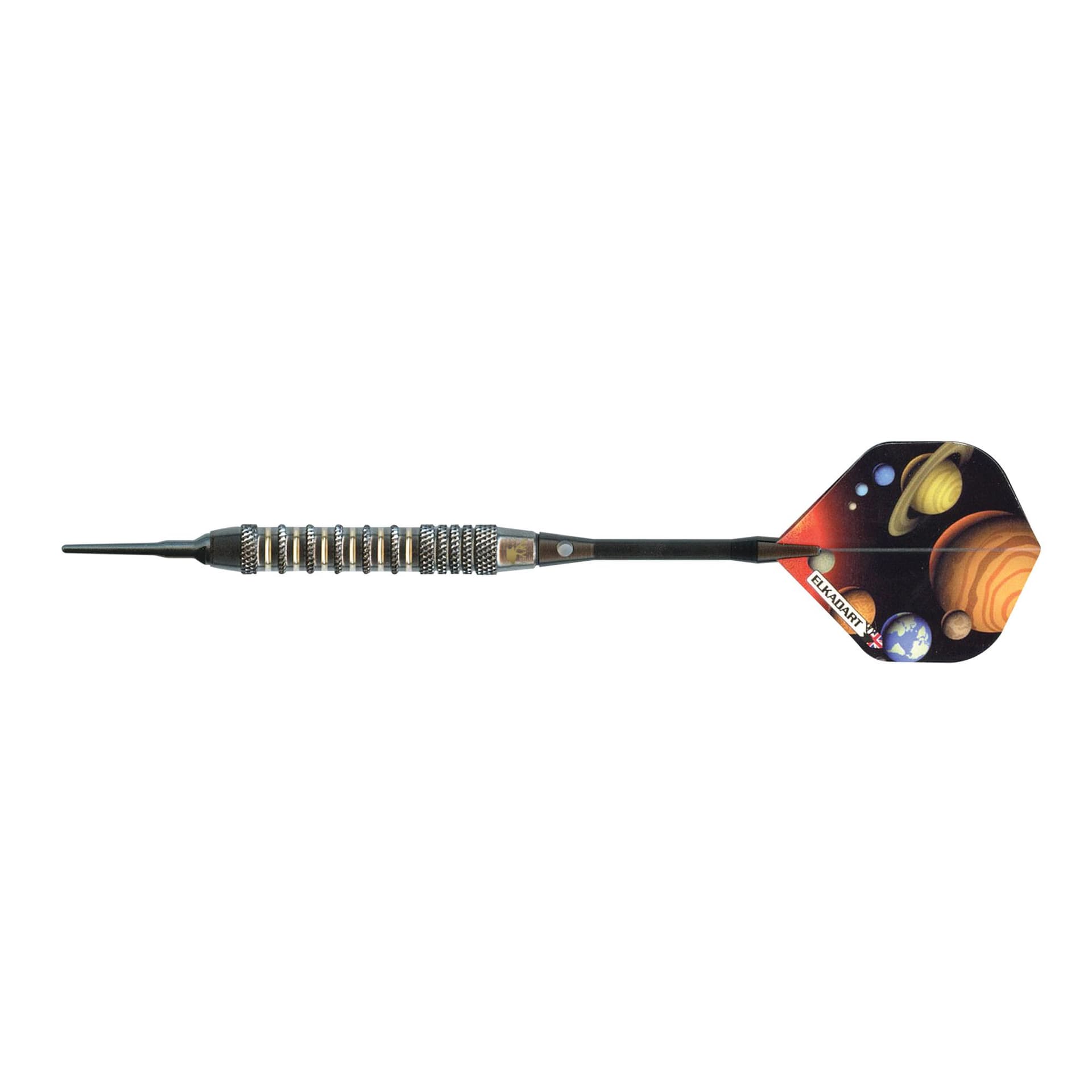 Elkadart Orbital Soft Tip Darts Knurl Ringed Barrel 18 Grams