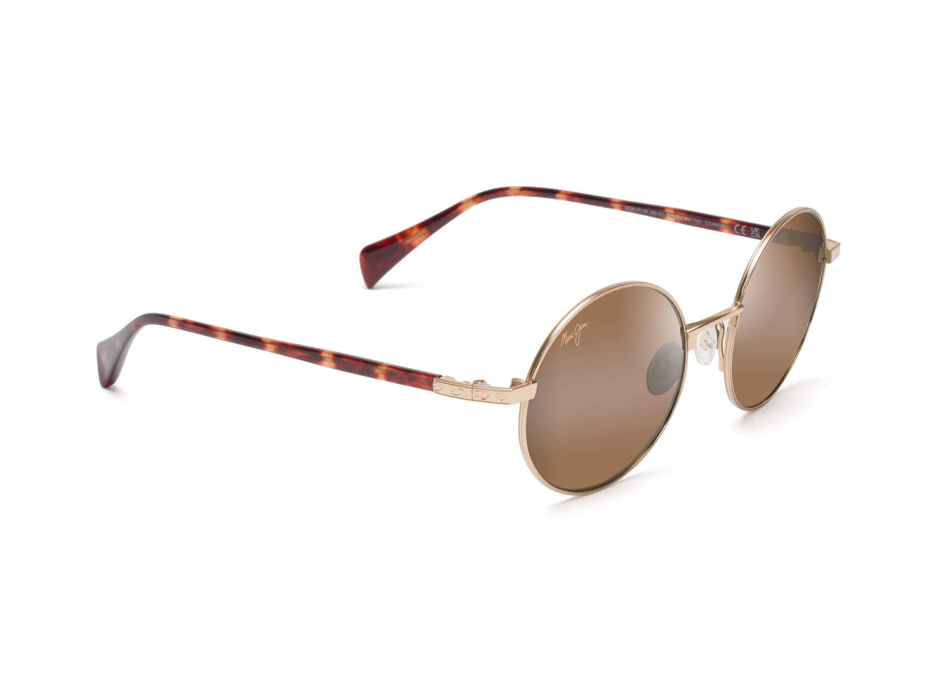 Mokupuni Polarized Sunglasses Gold Frame HCL Bronze Lens