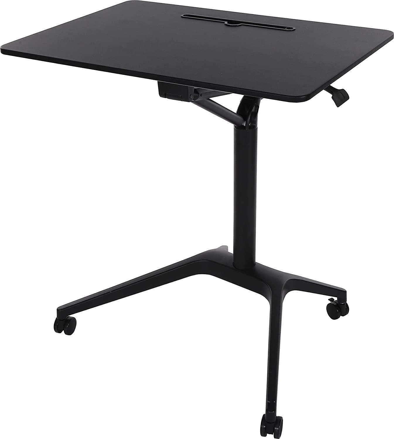 Mobile Pneumatic Laptop Rolling Desk