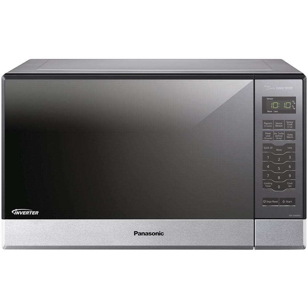 1.2 Cu. Ft. 1200W Genius Sensor Countertop/Built-In Microwave Oven with Inverter Technology