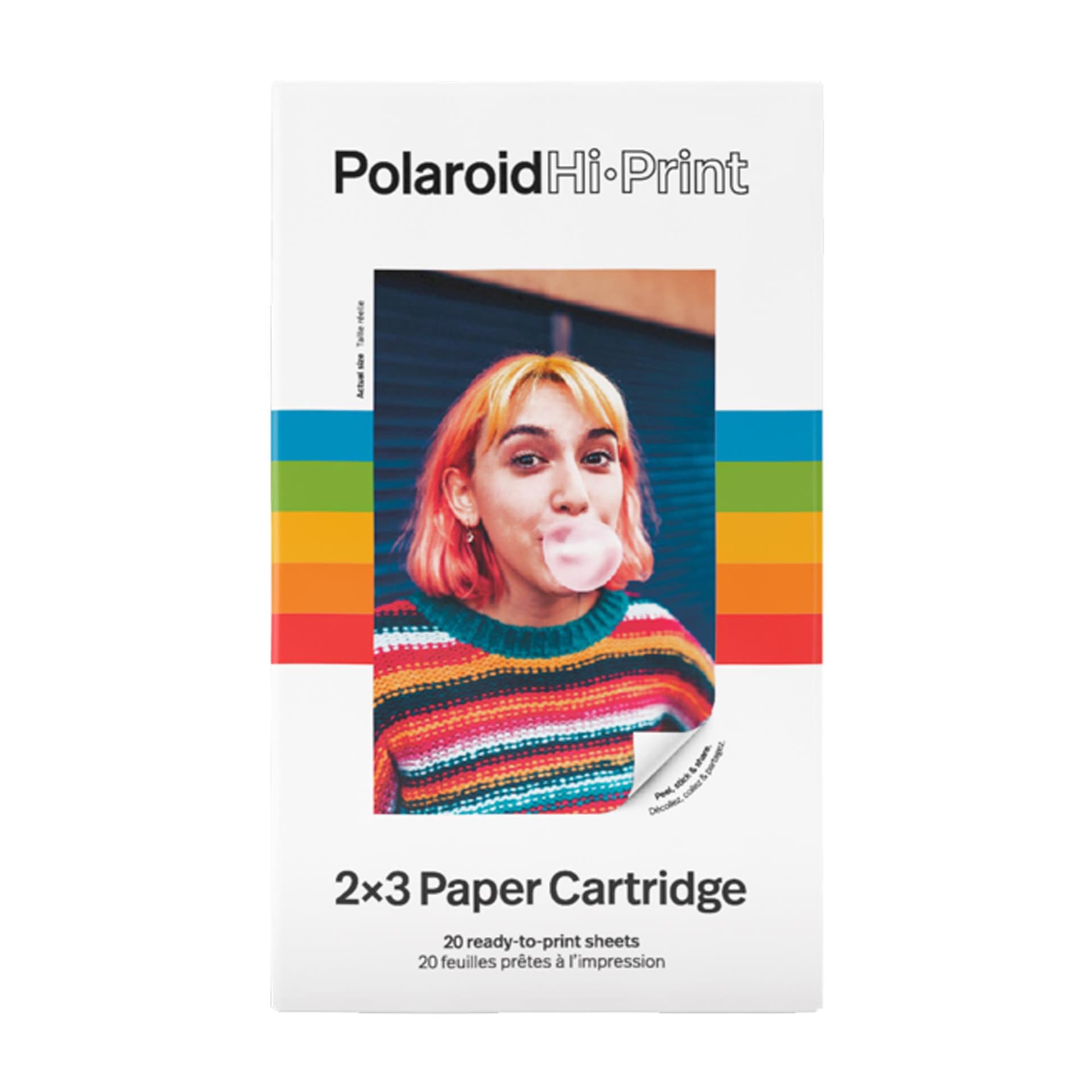 Polaroid Pack of Hi-Print 2x3 Paper Cartridge - total of 20 Sheets
