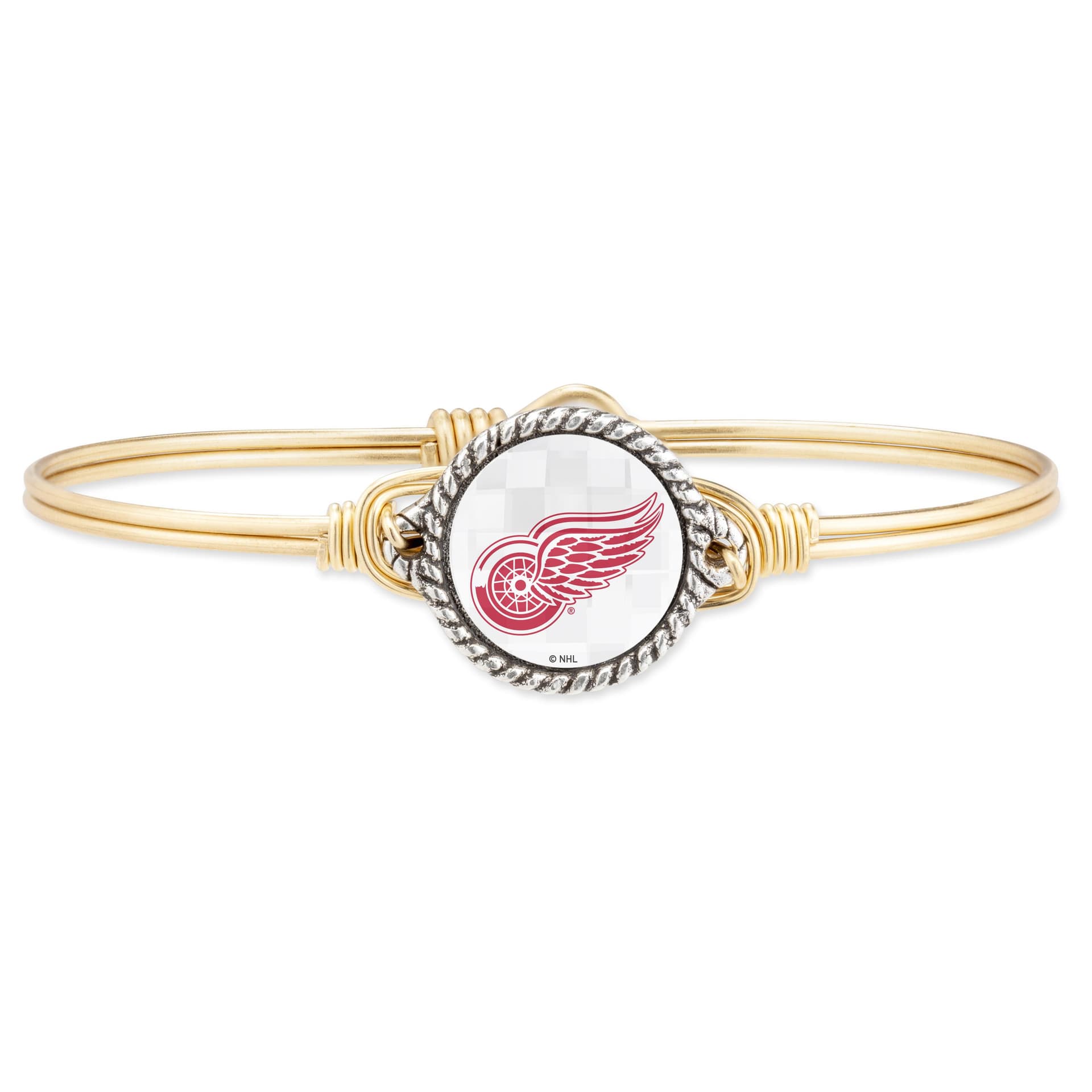 Detroit Red Wings Bangle Bracelet Size Regular