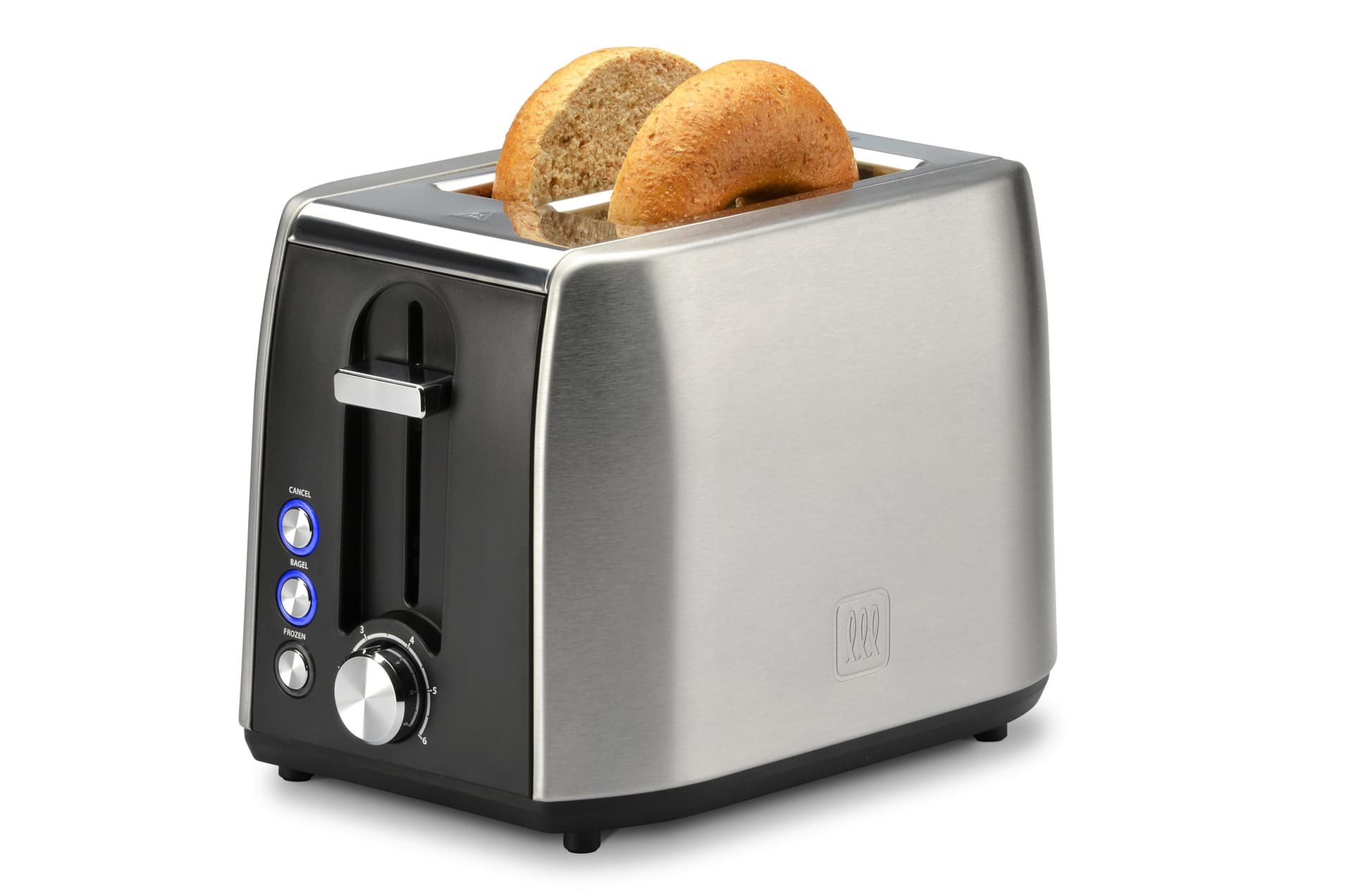 2 Slice Fast Toasting Stainless Steel Toaster