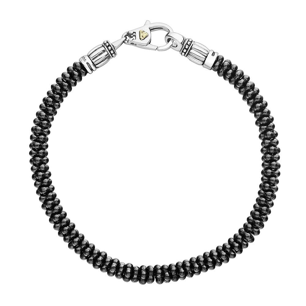18k Caviar Ceramic Bracelet