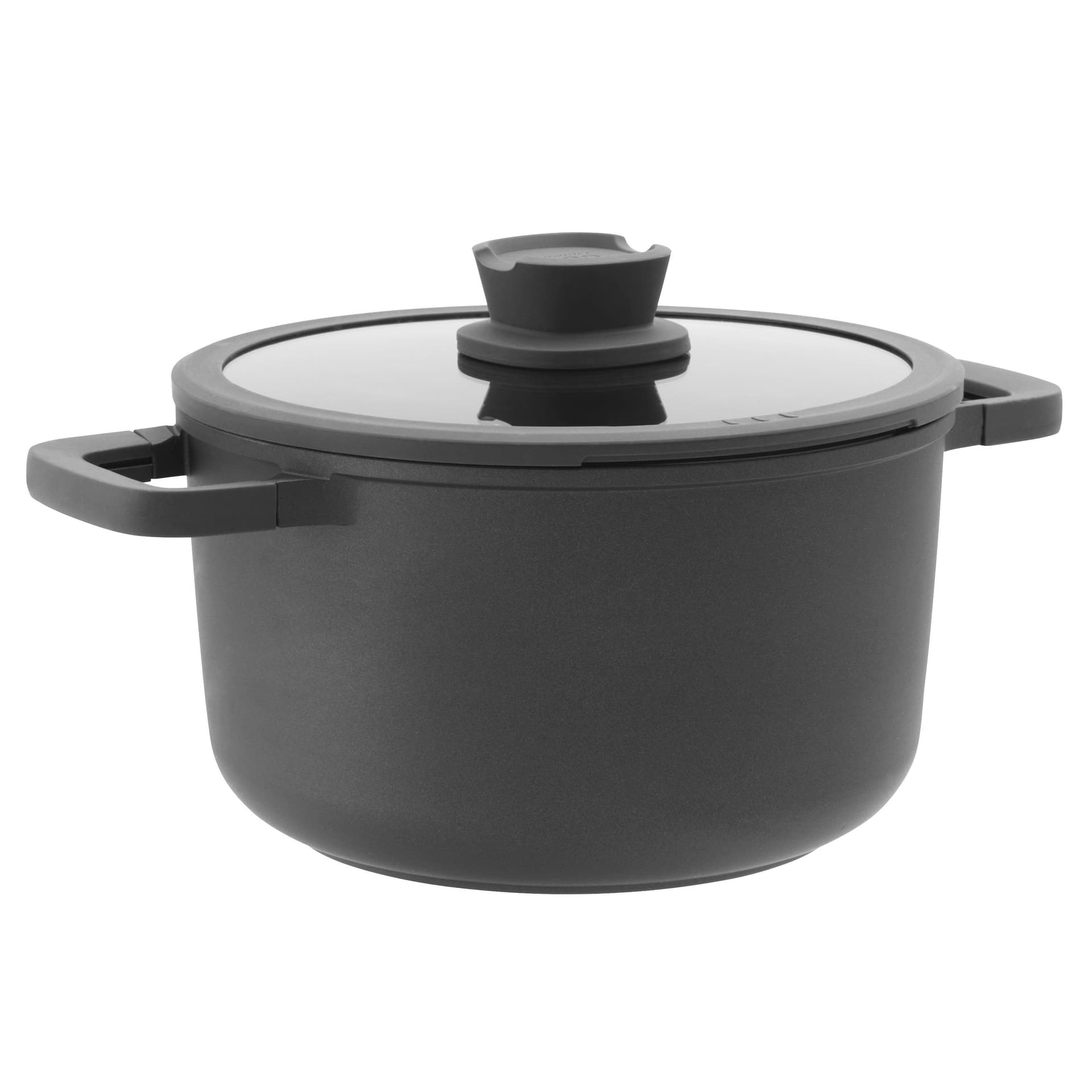 Leo Stone+ Recycled Cast Aluminum Non-Stick Ceramic Covered 5.9Qt. Stockpot, 9.5"