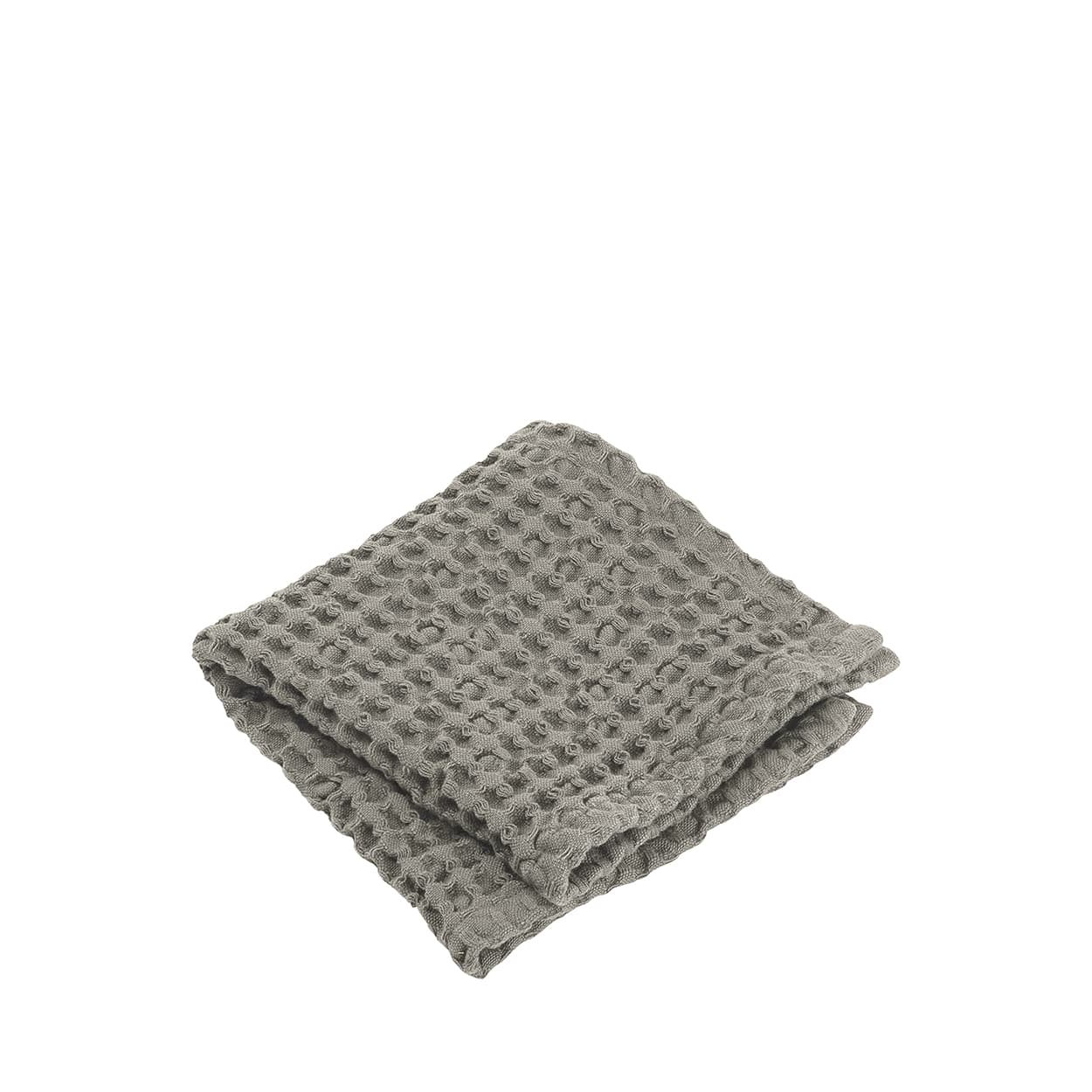CARO - Waffle Bathroom Washcloth 12 x 12 Set of 2