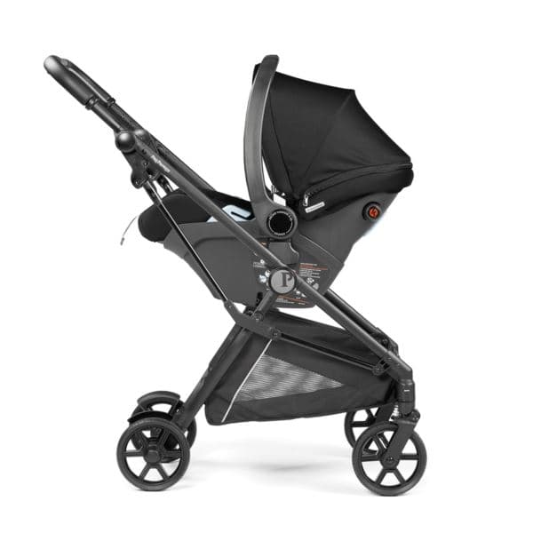 Primo Viaggio Lounge on Wheels Car Seat & Chassis True Black