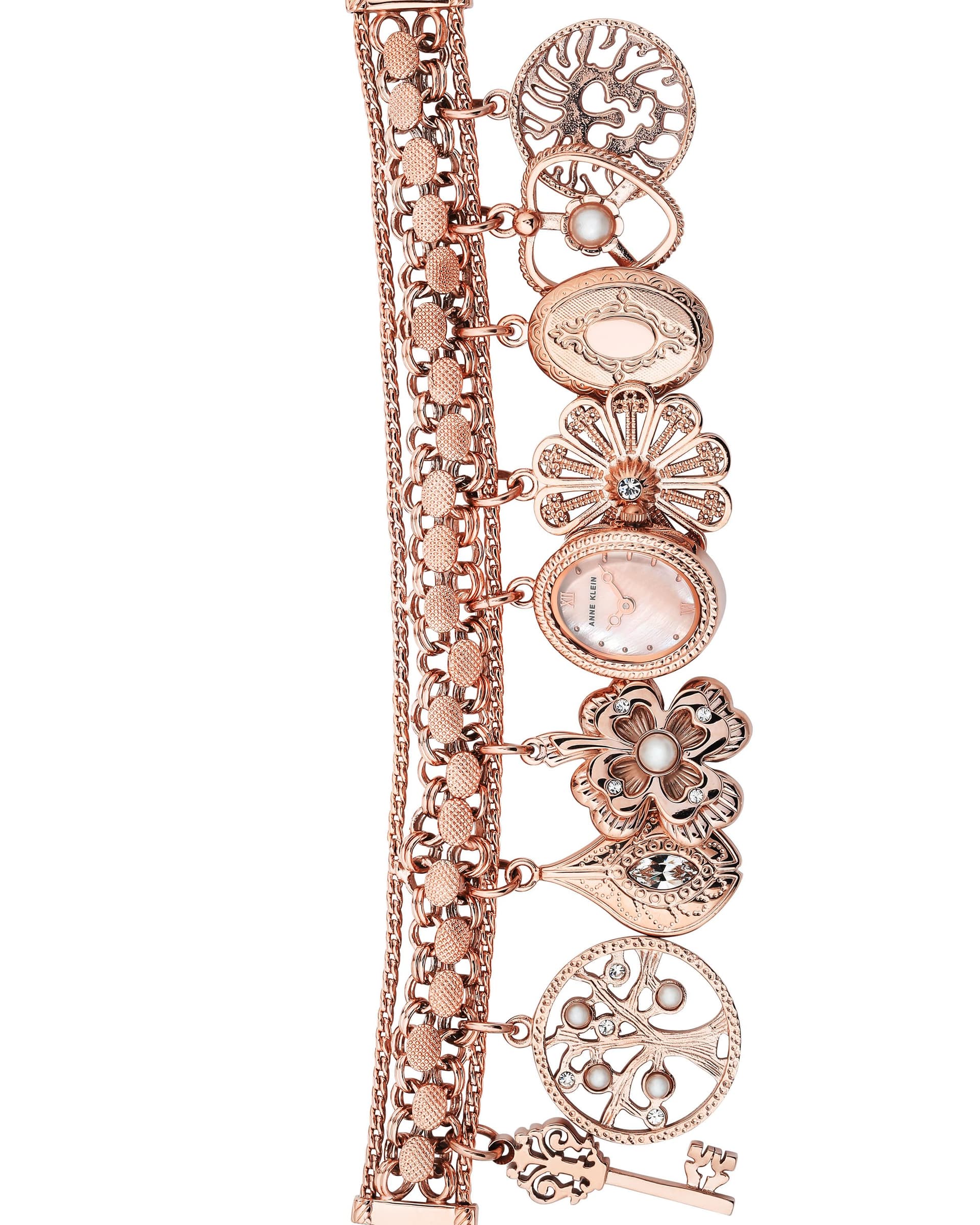 Women's Rose Gold Bracelet Watch