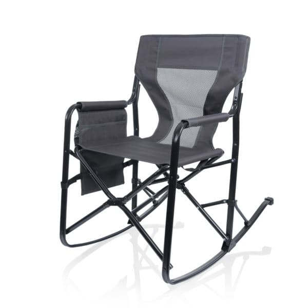 Woodland Rocking Chair - Charcoal Gray, (Charcoal Gray)