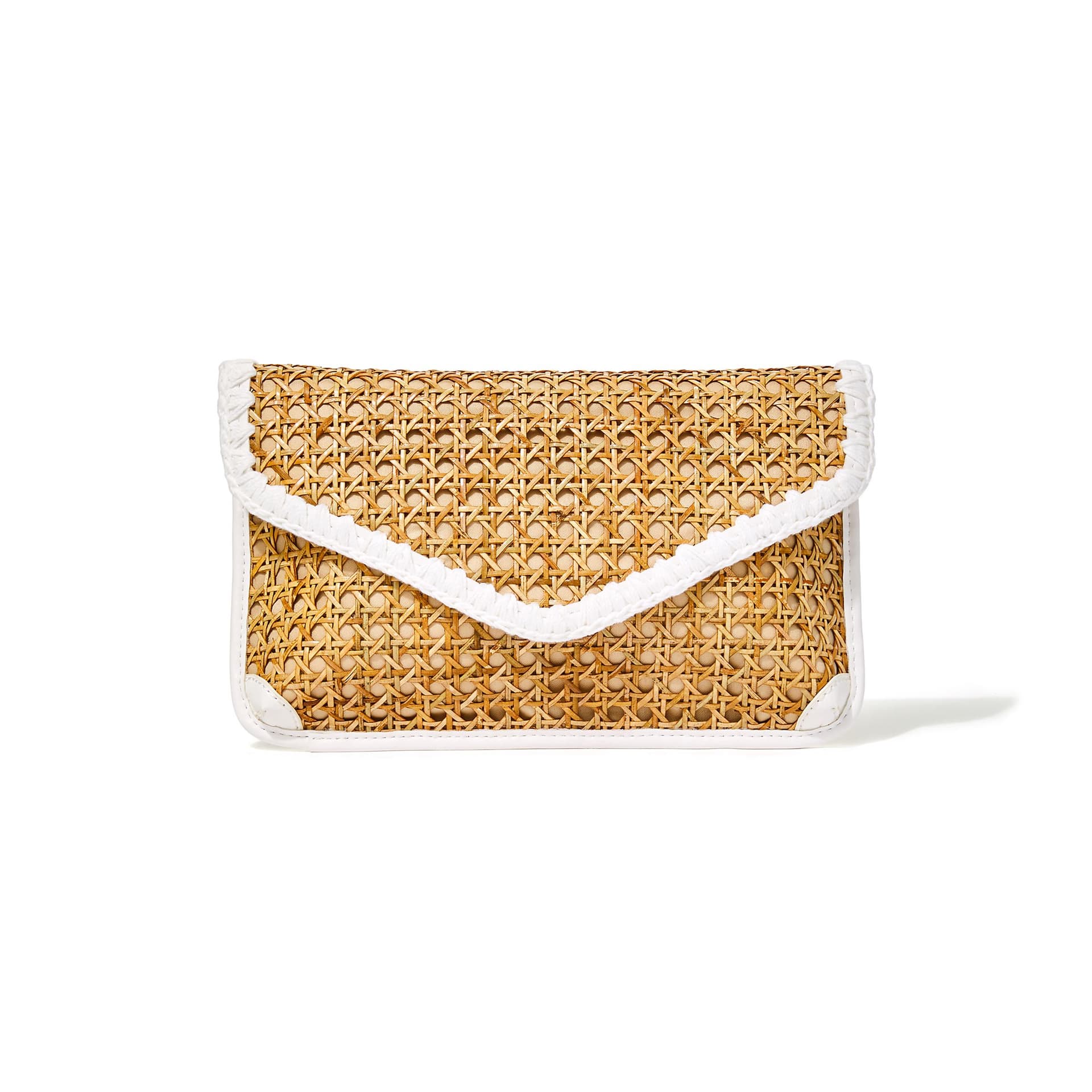 St. Barts Cane Crossbody Clutch