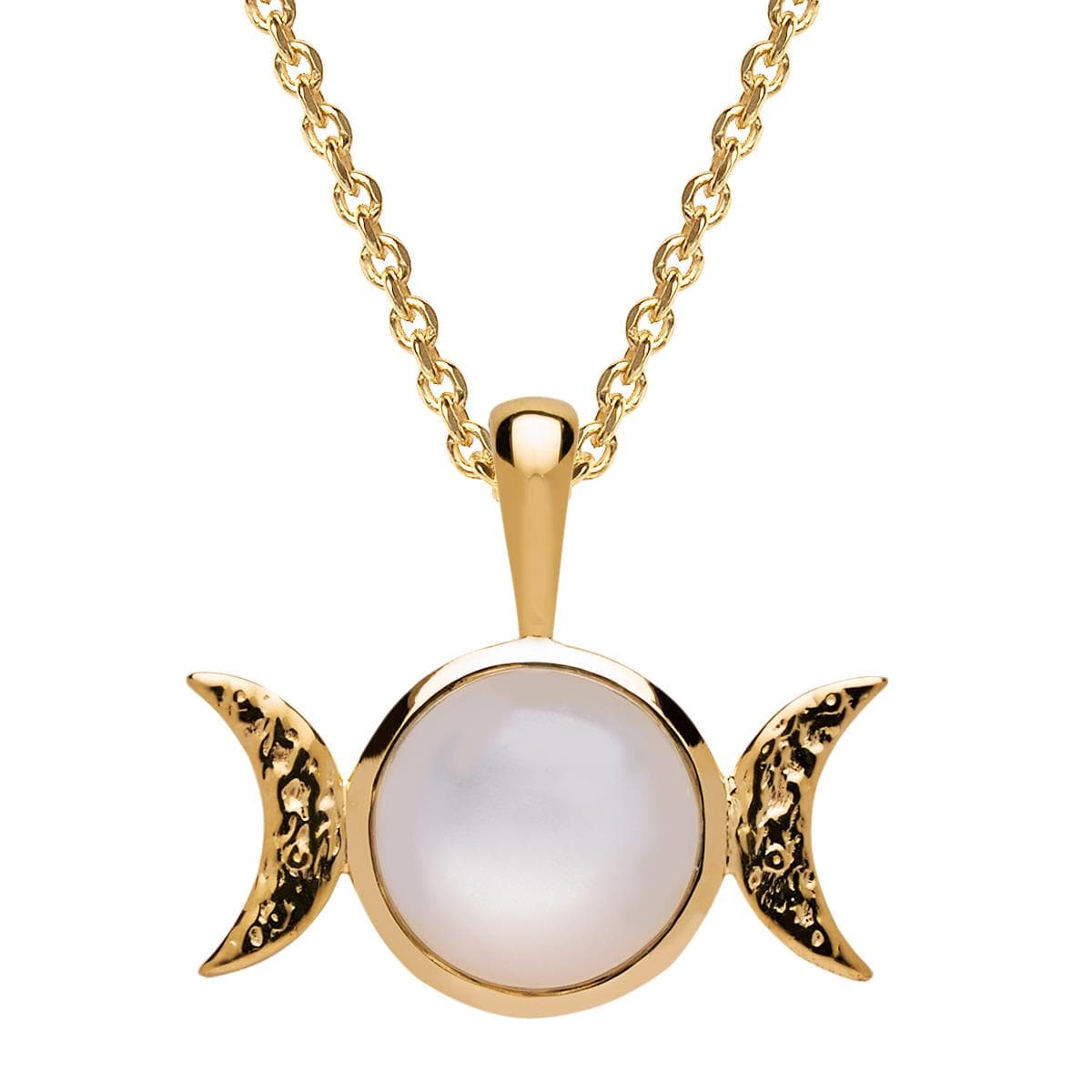 Triple Moon Necklace