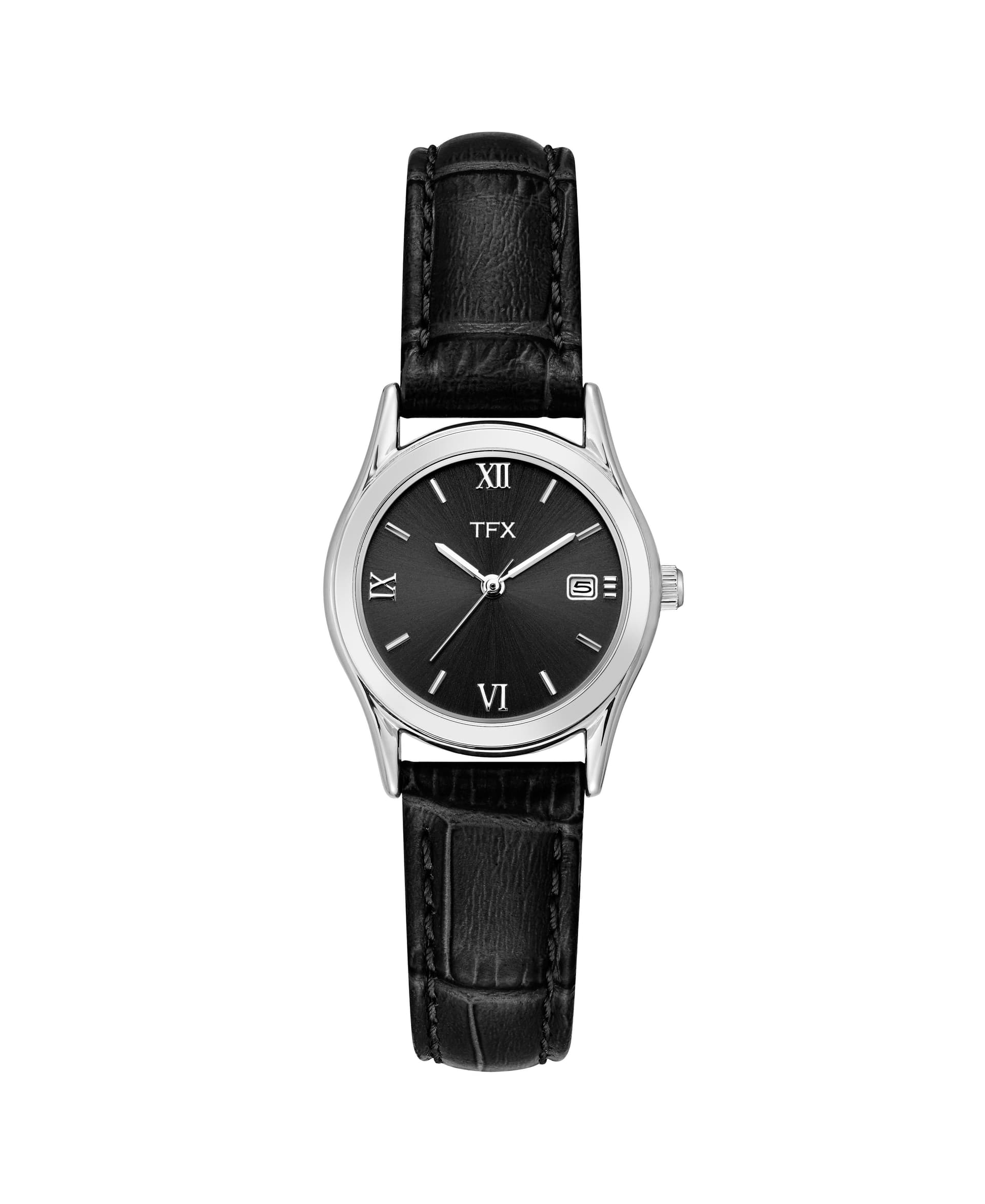 TFX Ladies Black Strap Watch