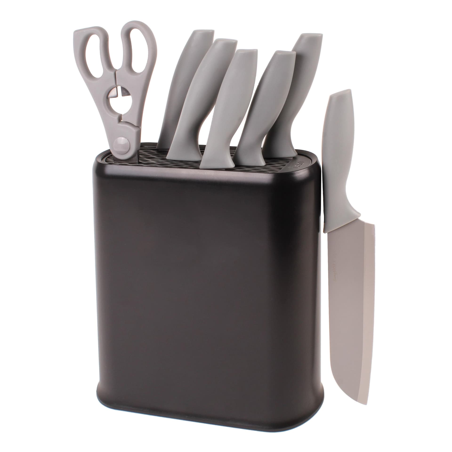 SS Knife Set with Knife Block Size 8-pc