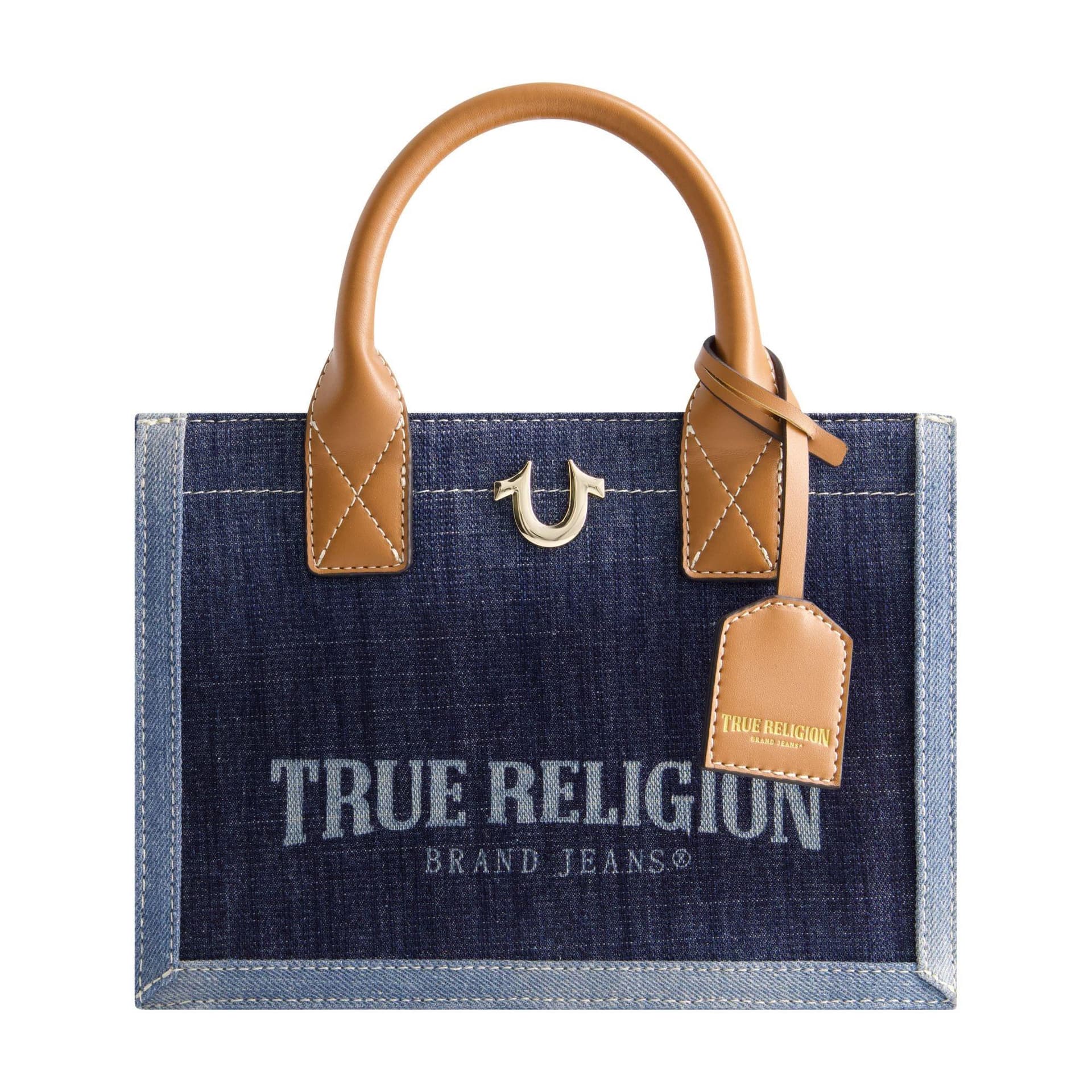 Modern Edge Denim Tote Size 7.5"x10.25