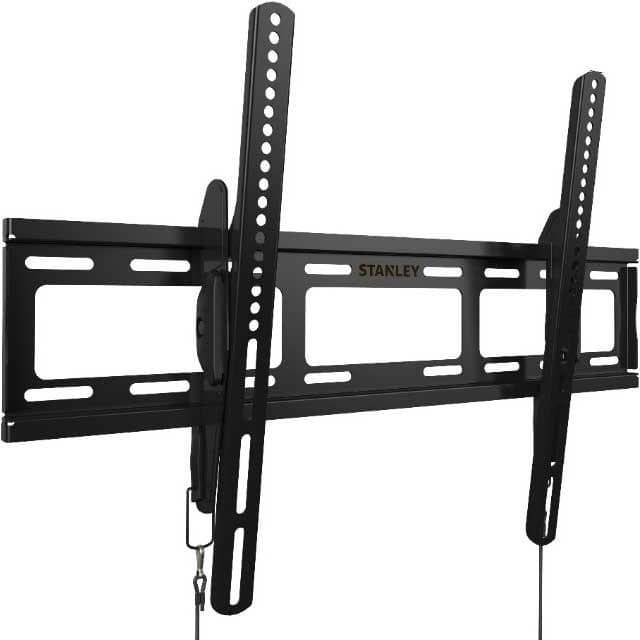 Large Tilt Flatscreen TV Mount with 9' HDMI Cable & Screen Cleaner