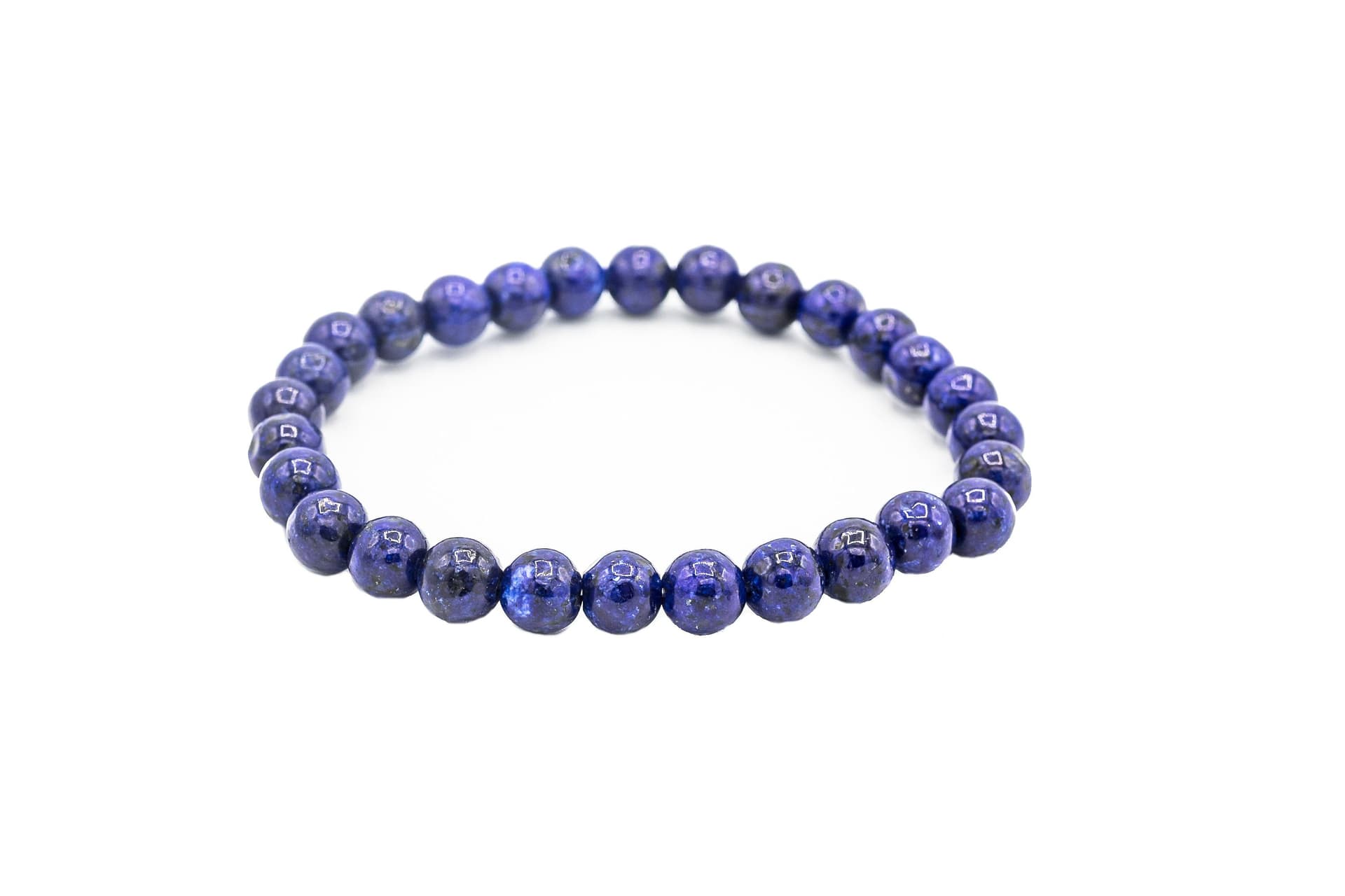 Blue Lapiz Stretch Bracelet