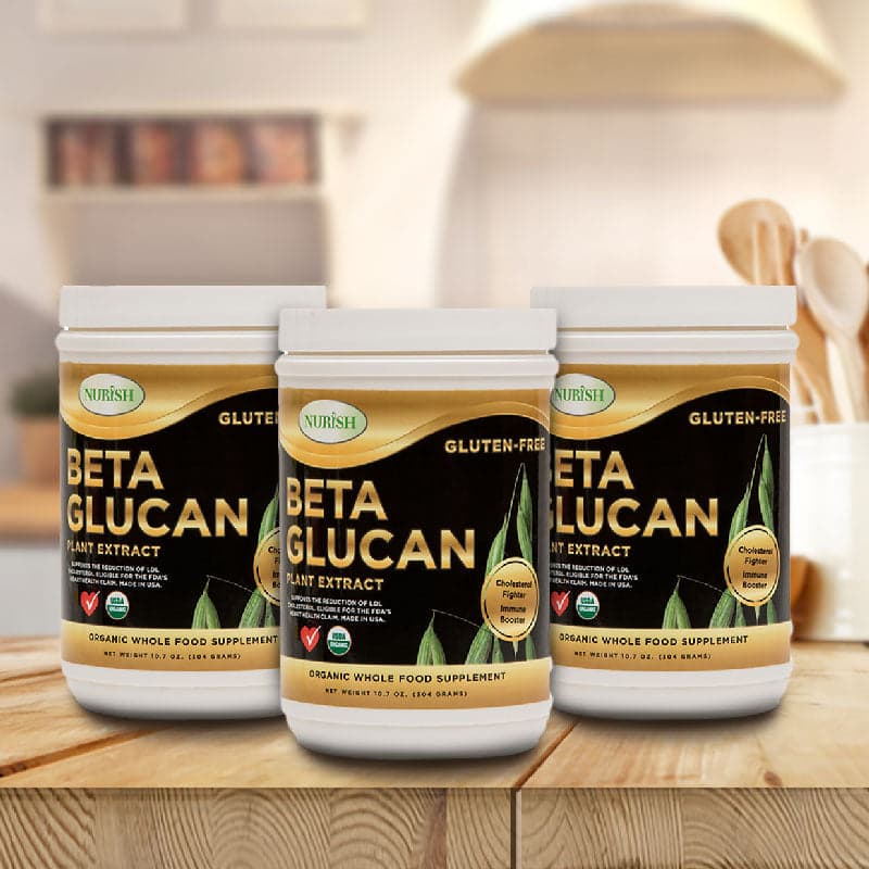 BODY BOOST (Gluten-Free, Organic Beta Glucan) - Cell Repair, LDL Fighter & Immune Boost (Save $18)
