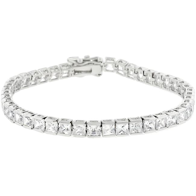 Cubic Zirconia Tennis Bracelet