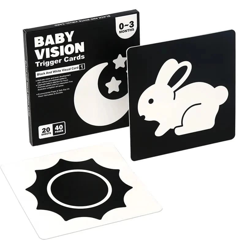 High-Contrast Infant Flashcards