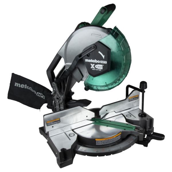 12" Dual Compound Miter Saw with Xact Cut LED Shadow Line System