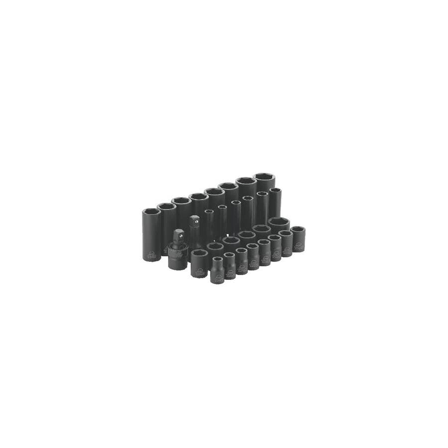 57 Piece 1/2" Drive Silver Eagle Chrome Set