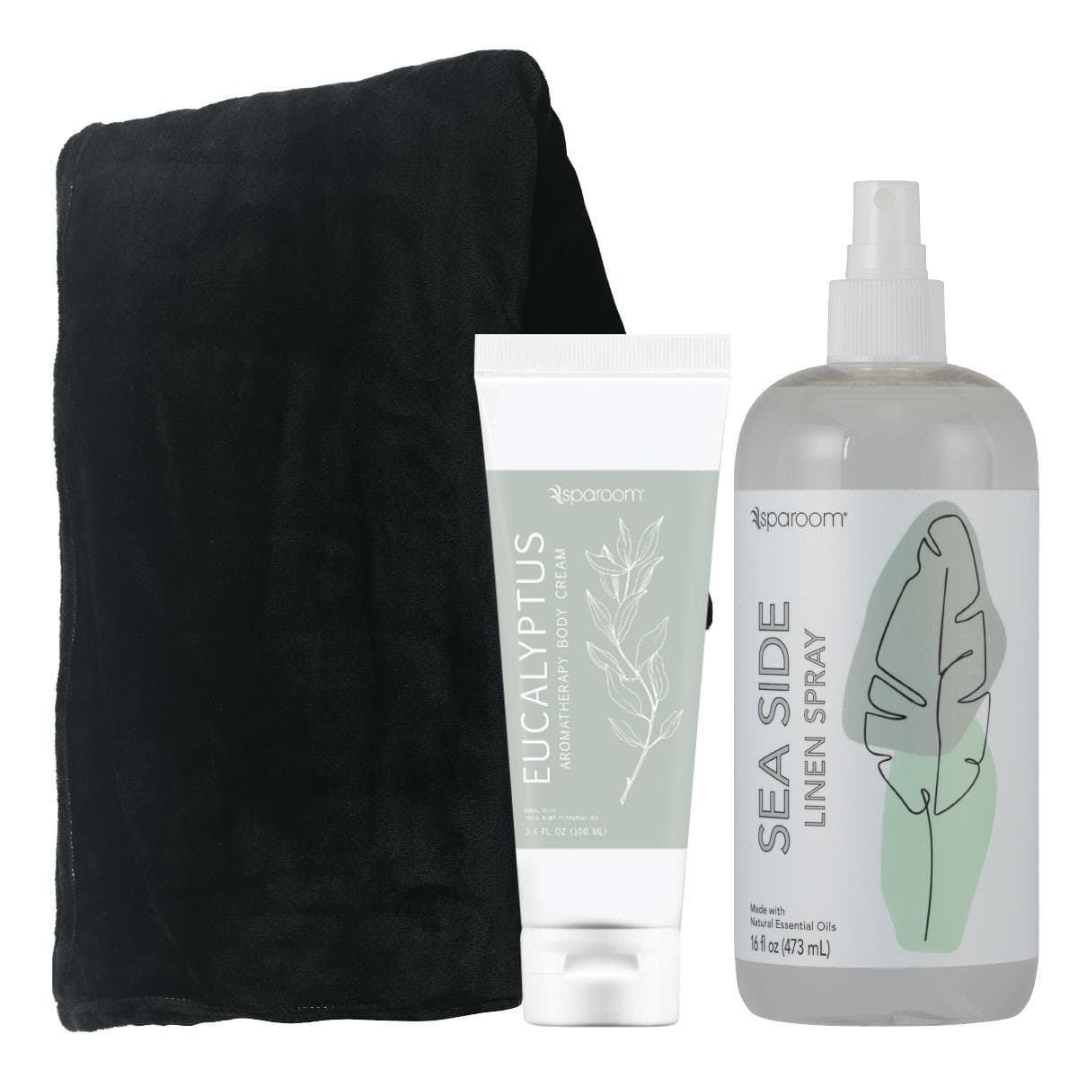 Blanket Kit Black w/SeaSide Spray and EUC Lotion