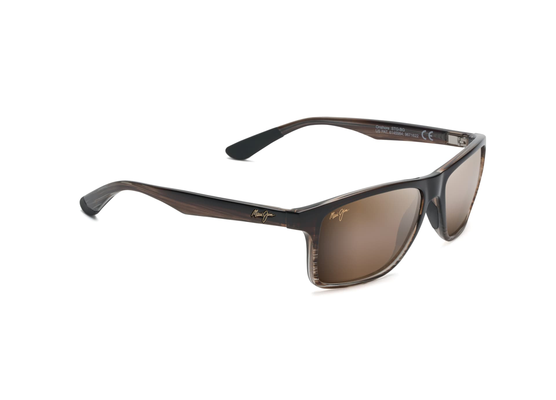 Onshore Polarized Sunglasses Chocolate Fade Frame HCL Bronze Lens