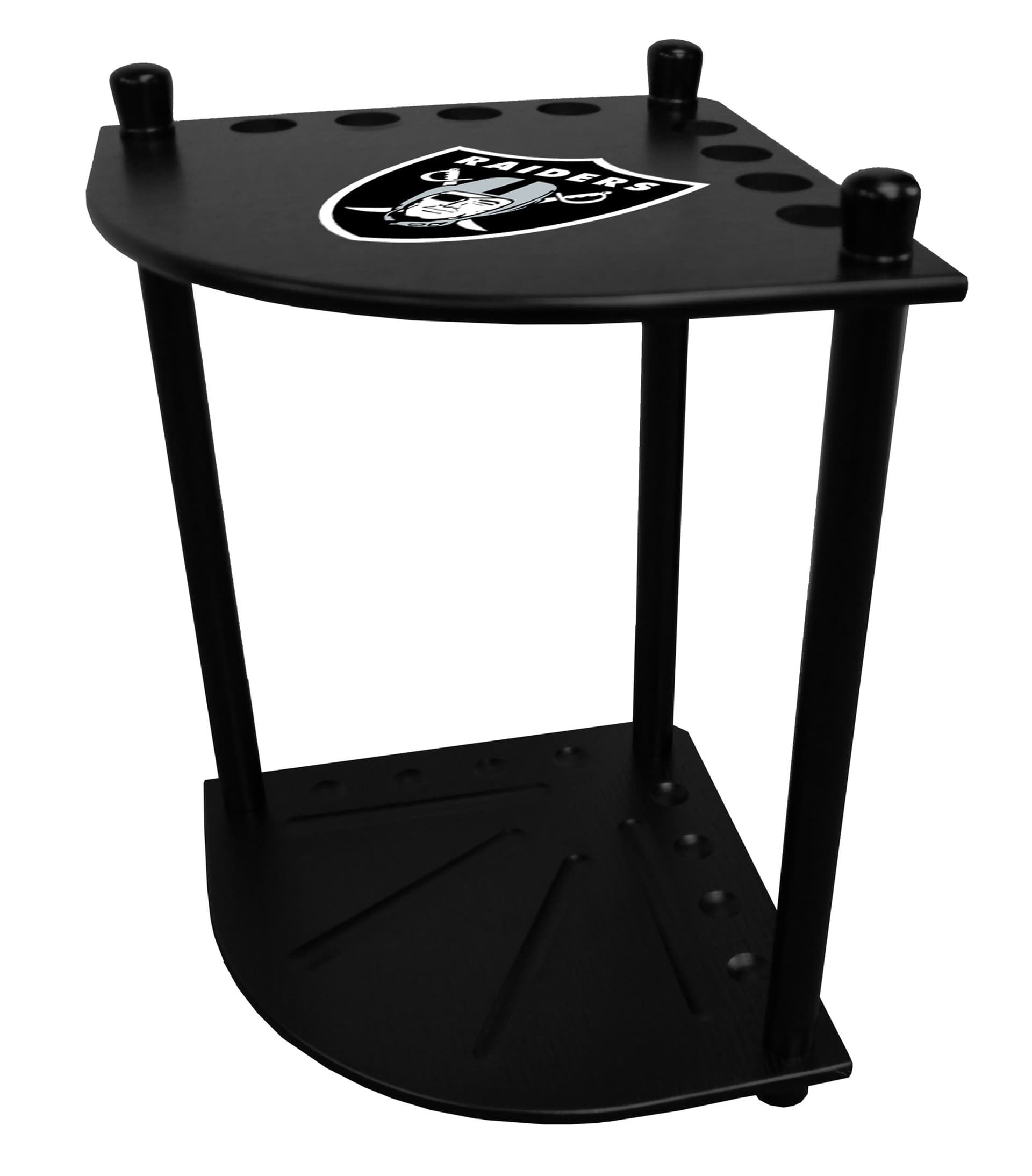 Las Vegas Raiders Corner Cue Rack
