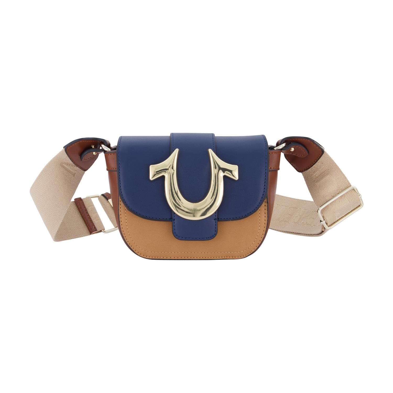 Color Block Crossbody Size 5.5x6.5x3