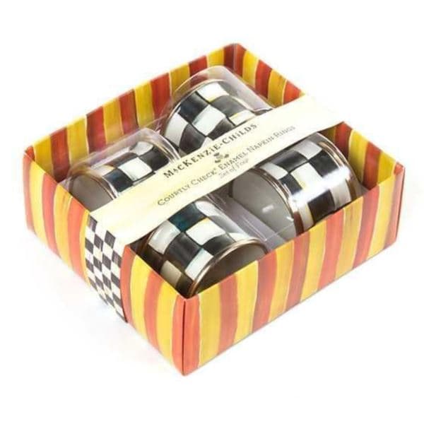 Napkin Rings, Set of 4