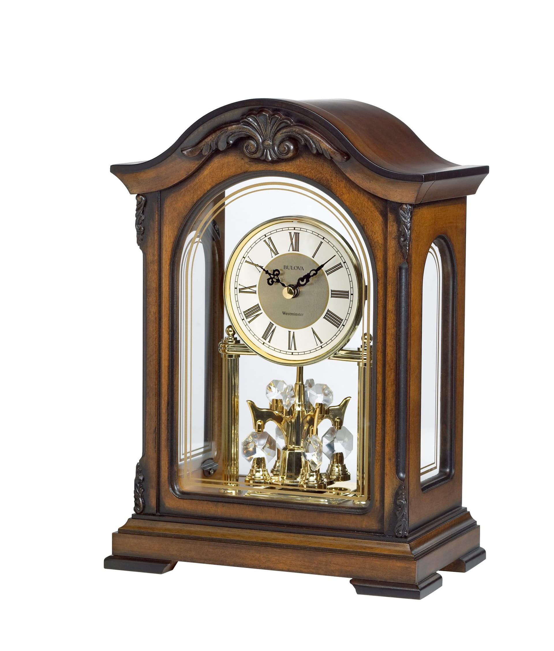 Durant Mantel Clock Walnut