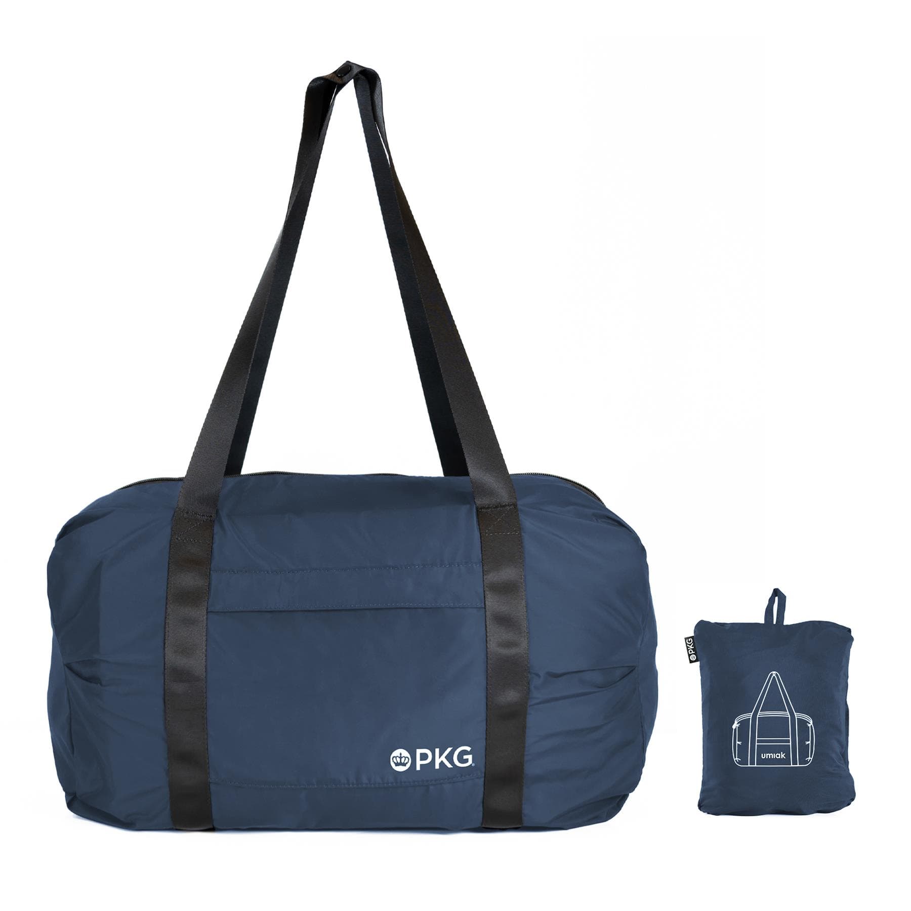 PKG umiak 31L Recycled Packable Duffle -Navy