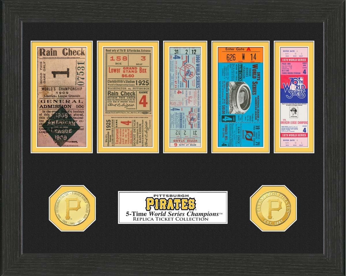 Pittsburgh Pirates WS Ticket Collection