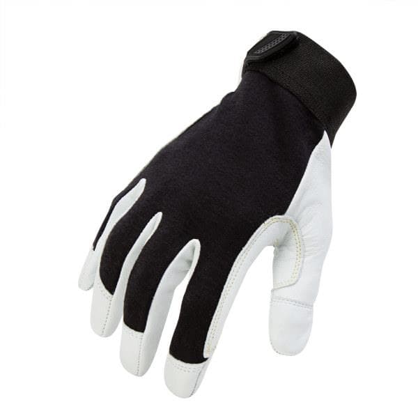 212 Performance Fire Resistant Leather Palm Welder and Fabricator Gloves: Large