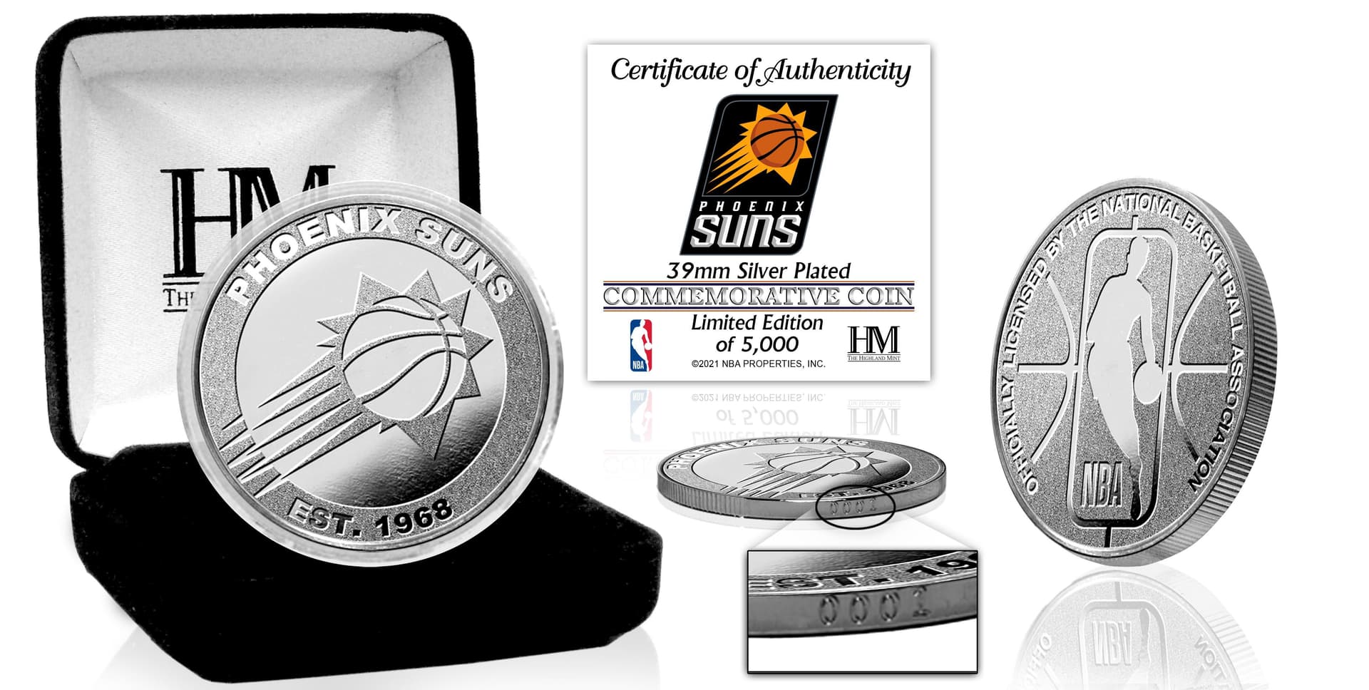 Phoenix Suns Silver Coin