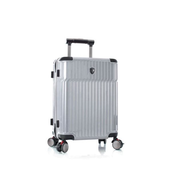 Heys Luggage Tekno PC Composite 21" Carry-On Luggage - Silver