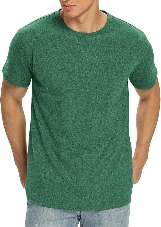 Everyday Organic Cotton Tee - Pack of 3 - Green, S