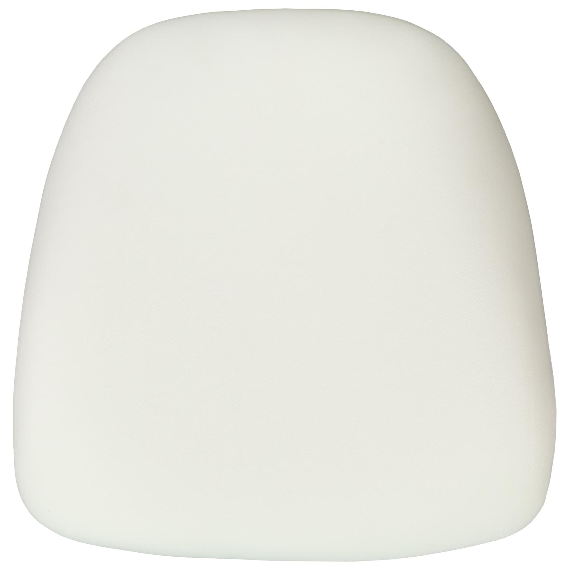 Hard Ivory Fabric Chiavari Chair Cushion