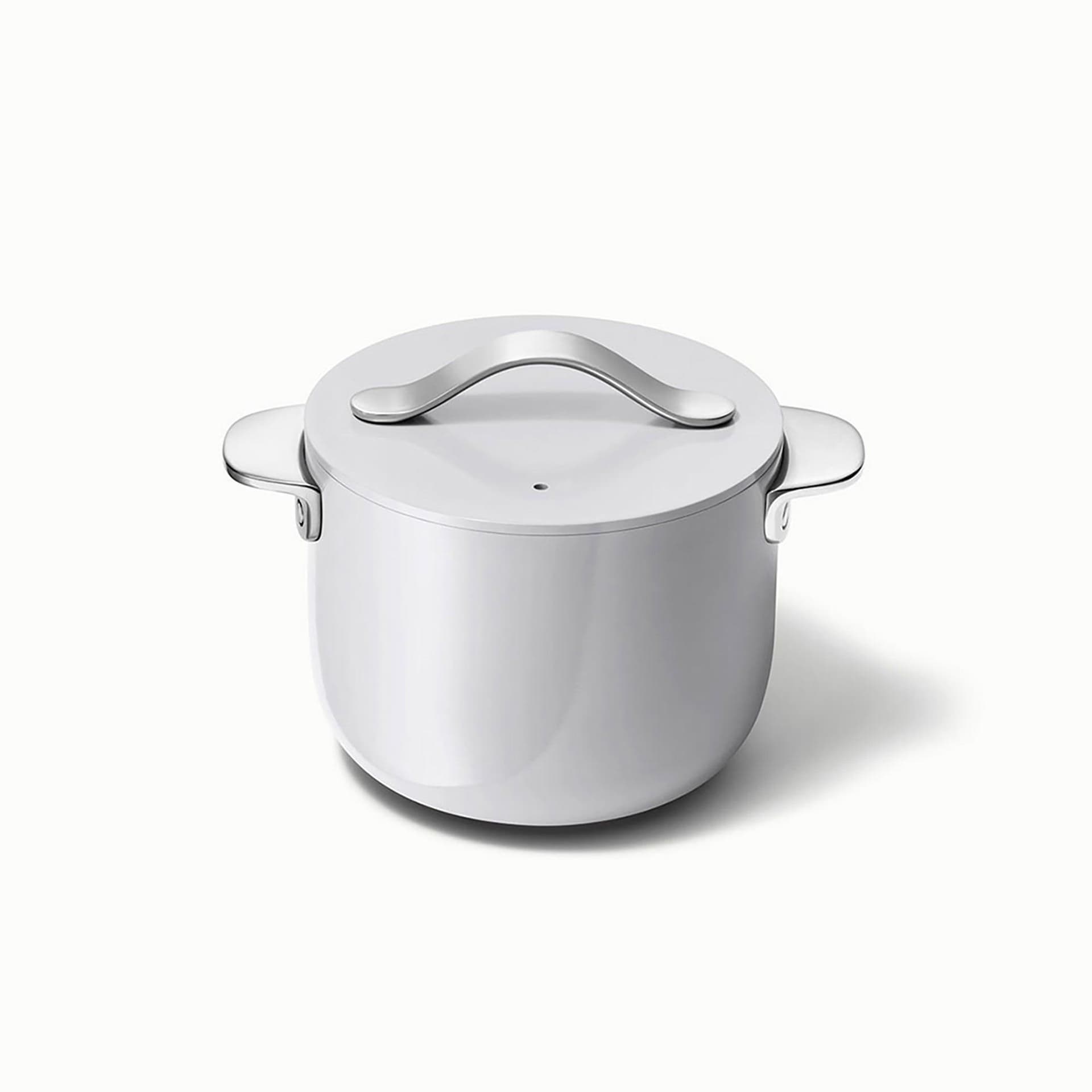 2qt Nonstick Ceramic Petite Cooker w/ Lid Gray
