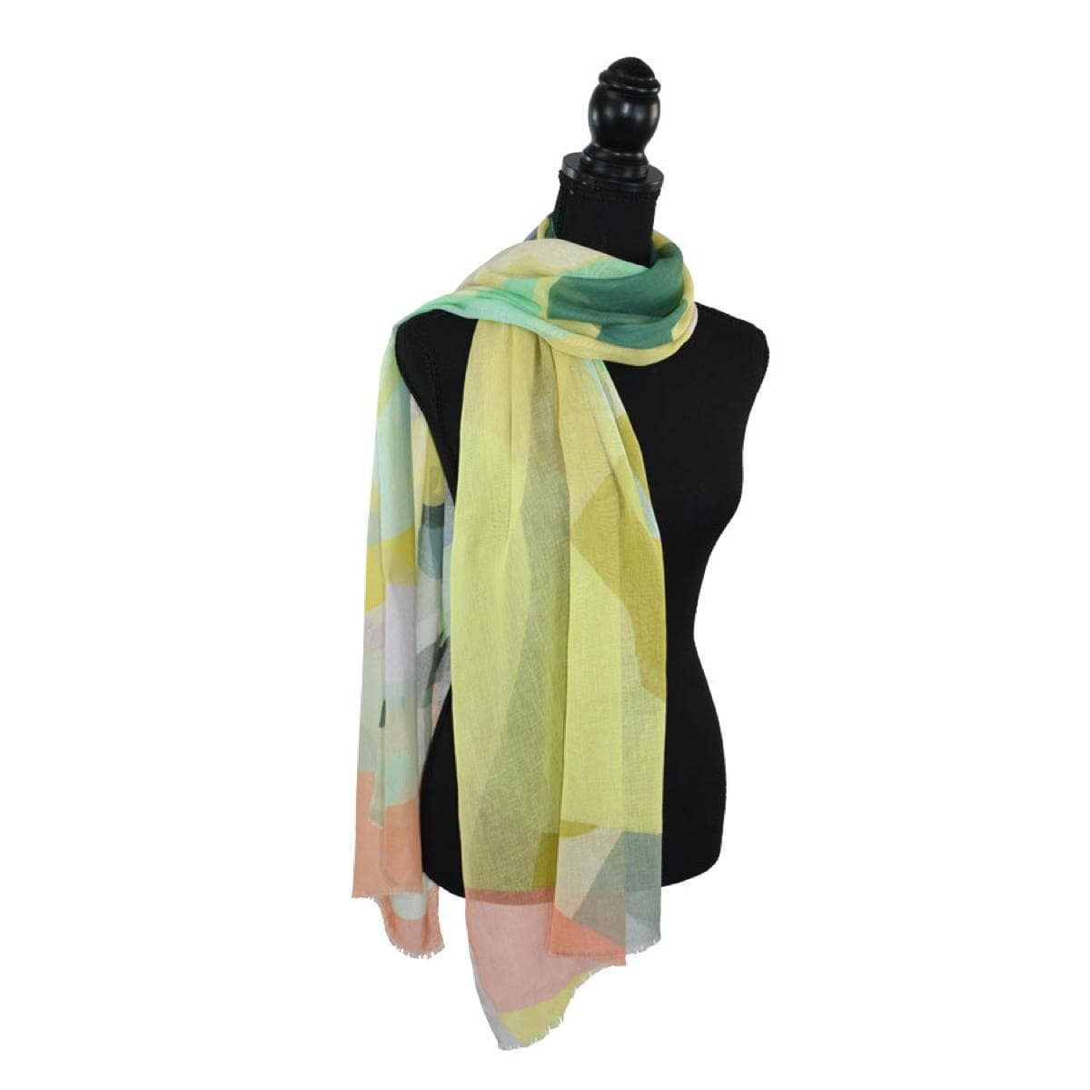 Milo Abstract Colorblock Scarf