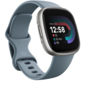 Fitbit Versa 4 Health & Fitness Smartwatch - Platinum